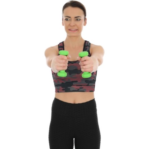 ZESTAW HANTLI NEOPRENOWYCH 2x0,5KG ENERO FIT