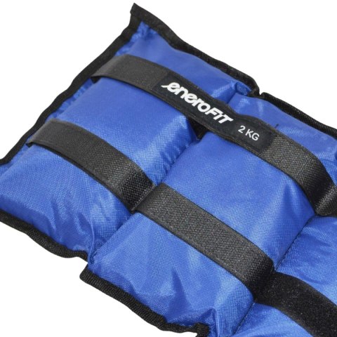 OBCIĄŻENIE NA PRZEGUBY NIEBIESKIE 4KG (2x2KG) ENERO FIT