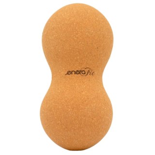 PODWÓJNA PIŁECZKA DO MASAŻU KORKOWA 7.5x15CM ENERO FIT