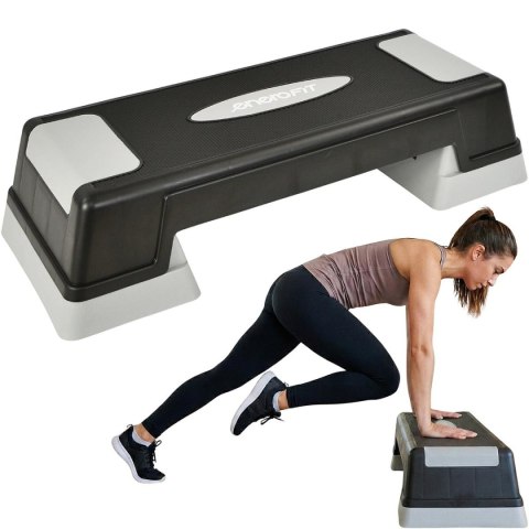 STEP DO AEROBICU 70X28CM 3 STOPNIOWA REGULACJA ENERO FIT