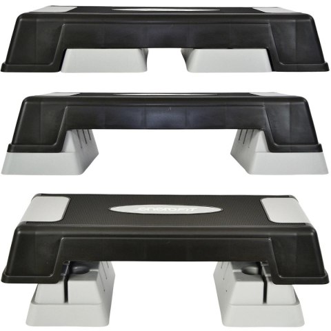 STEP DO AEROBICU 70X28CM 3 STOPNIOWA REGULACJA ENERO FIT