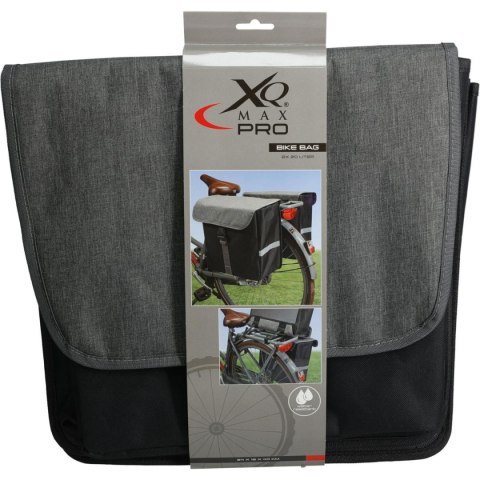 SAKWA TORBA ROWEROWA PODWÓJNA TYLNA NA BAGAŻNIK 40L XQMAX