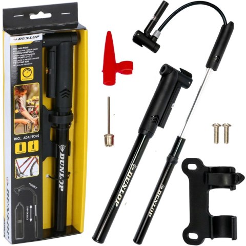 POMPKA ROWEROWA MINI 120psi (8bar) DUNLOP