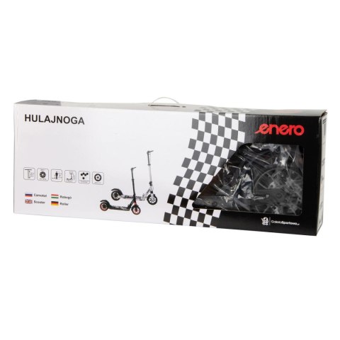 HULAJNOGA ENERO ULTRA SPEED 200MM Z HAMULCEM TARCZOWYM BIAŁA