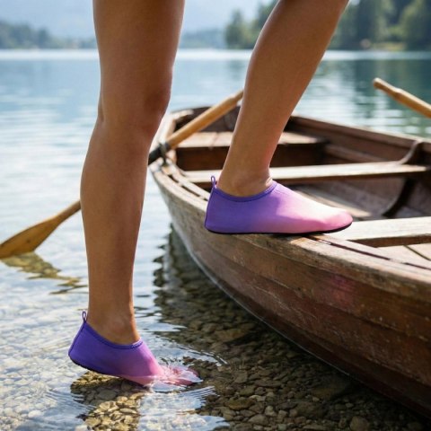 BUTY DO WODY NEOPRENOWE WOMAN PINK/PURPLE XQMAX R.38