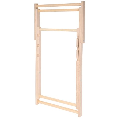 LEŻAK DREWNIANY CLASSIC SZARY