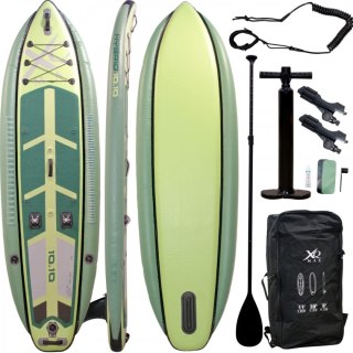 ZESTAW DESKA SUP DLA WĘDKARZY 150KG DMUCHANA 330x99x15CM