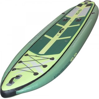ZESTAW DESKA SUP DLA WĘDKARZY 150KG DMUCHANA 330x99x15CM