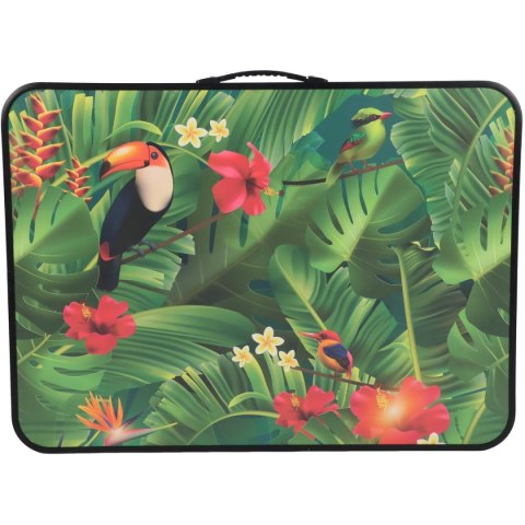 STOLIK TURYSTYCZNY SKŁADANY KEMPINGOWY 75x55x25-59CM FLOWER ENERO CAMP
