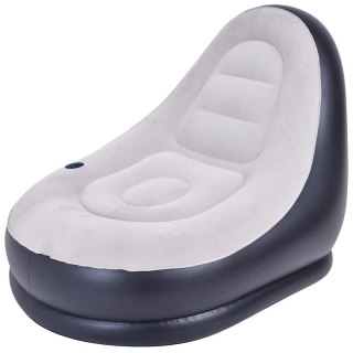 FOTEL DMUCHANY Z PODNÓŻKIEM DELUXE 125x100x85CM 22321