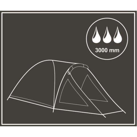 NAMIOT 4 OSOBOWY COMFORT 330x250x105CM ENERO CAMP
