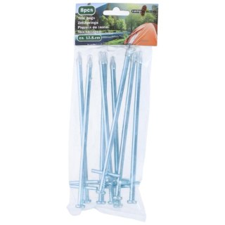 ŚLEDZIE DO NAMIOTU 18CM KPL. 8SZT METAL CAMP ACTIVE