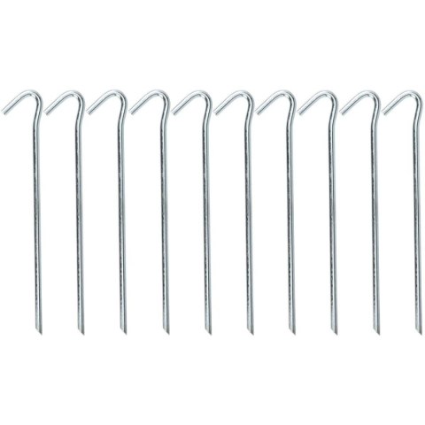 ŚLEDZIE DO NAMIOTU 23CM KPL. 10SZT METAL REDCLIFFS