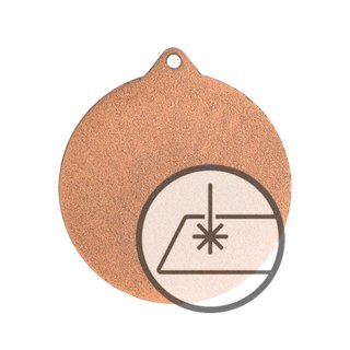 Medal z grawerem na laminacie