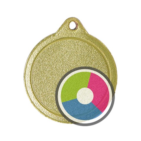 Medal z nadrukiem luxor jet