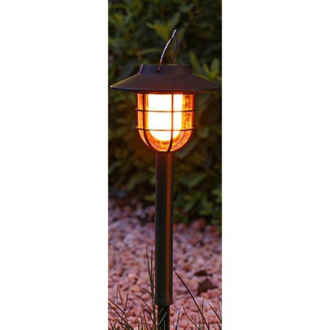 LAMPA SOLARNA EFEKT PŁOMIENIA 2W1 6LED SMD