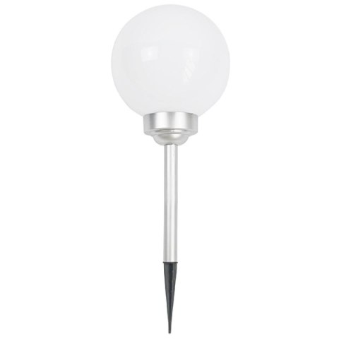 LAMPA SOLARNA KULA MLECZNA 20x53,5CM