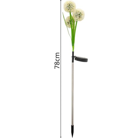 LAMPA SOLARNA MNISZEK LEKARSKI 48 LED 78CM