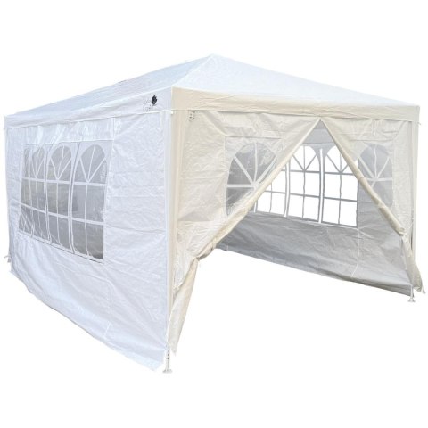 PAWILON NAMIOT OGRODOWY 3X4X2.5M BIAŁY SASKA GARDEN