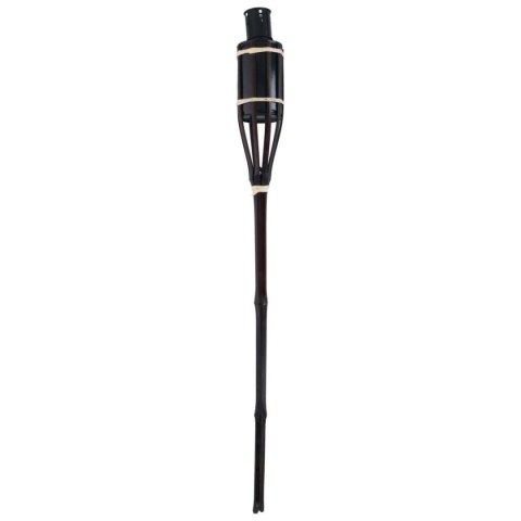 POCHODNIA BAMBUSOWA 60 CM 3SZT CZARNA