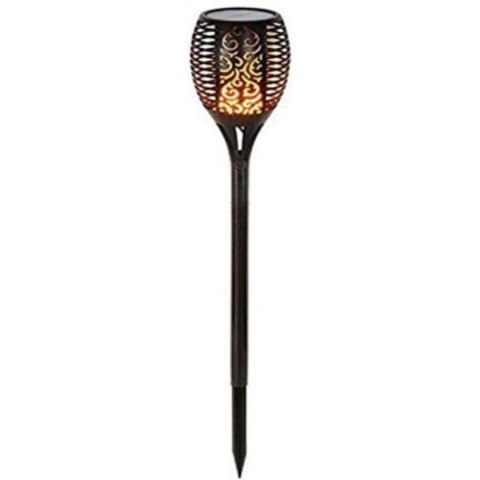 POCHODNIA LAMPA SOLARNA TAŃCZĄCE PŁOMYKI 3W1 10X10X86CM 12 LED