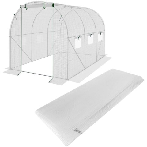 FOLIA POSZYCIE COVER NA TUNEL OGRODOWY SZKLARNIĘ 200x300x200CM BIAŁA