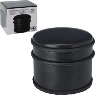 STOPER DO DRZWI 9x7,5CM CZARNY