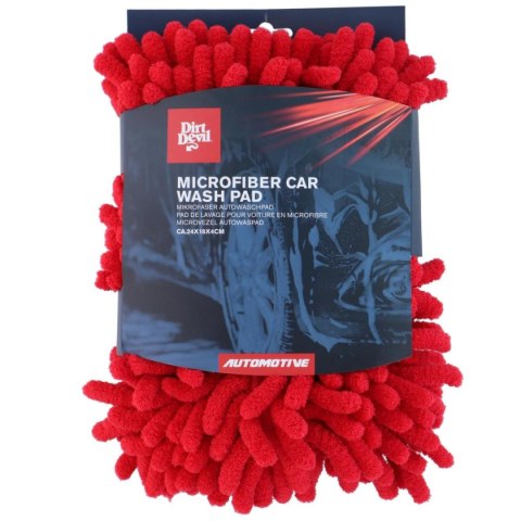 MYJKA Z MICROFIBRY SZENILOWA 18X4X24CM DIRT DEVIL CZERWONA
