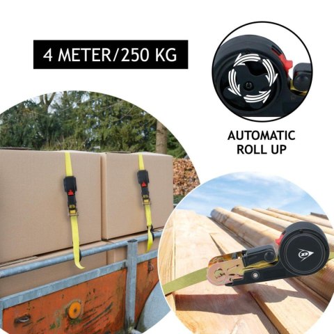 PAS MOCUJĄCY TRANSPORTOWY Z GRZECHOTKĄ AUTOMATYCZNĄ 250KG 4M