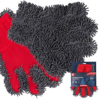 RĘKAWICA MYJKA DWUSTRONNA Z MICROFIBRY 26x24CM DIRT DEVIL