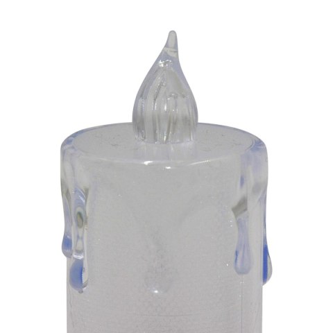 ŚWIECA DEKORACYJNA 3,5x8CM ZDOBIONA LED