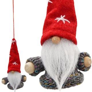ZAWIESZKA BOMBKA SKRZAT CZERWONY 11CM