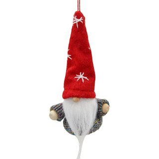 ZAWIESZKA BOMBKA SKRZAT CZERWONY 11CM
