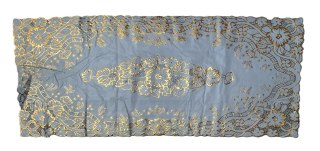 Bieżnik obrus koronkowy pvc 50 x 110 cm złoty