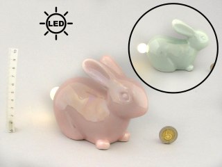 Figurka zajączek ogonek świecący