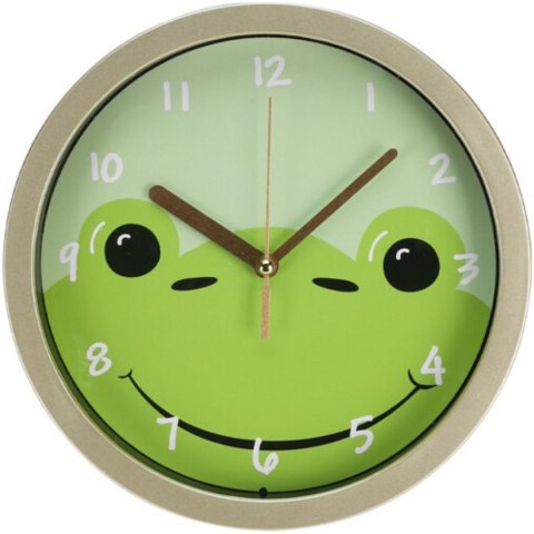 ZEGAR ŚCIENNY KIDS ANIMAL 20 CM ŻABA