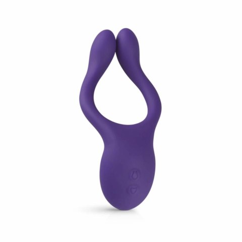 EasyToys Wibrujący Pierścień dla Par USB Anatomiczny Model Black