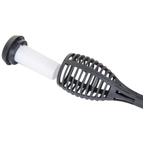 POCHODNIA LAMPA SOLARNA TAŃCZĄCE PŁOMYKI 12 LED SMD 7,5x7,5x46,5CM KPL.5SZT