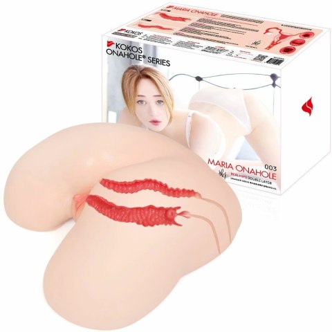 Kokos Maria Onahole Model Anatomiczny Hips TPE Naturalny 8809392183115