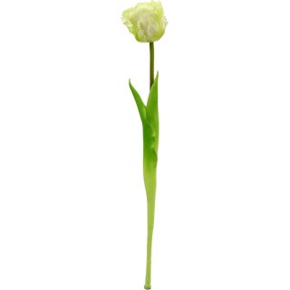 TULIPAN BIAŁY 38CM JAK ŻYWY DEKORACJA WIOSENNA