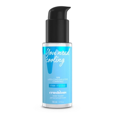 Crushious Waterbased Cooling - hipoalergiczny żel intymny 50 ml