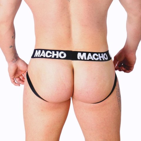 Macho MX26X1 Jock Grid biały S - siateczkowy jockstrap sportowy
