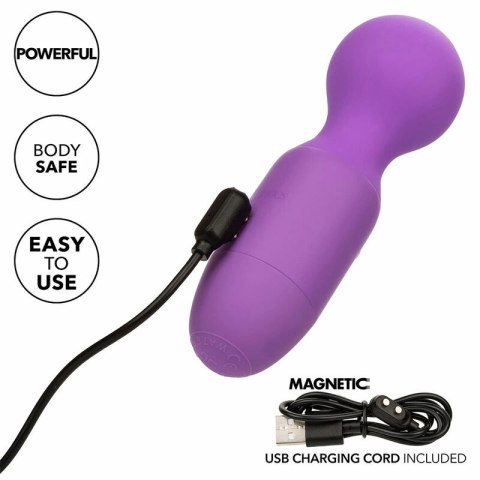 CalExotics First Time masażer akumulatorowy 10 trybow fioletowy