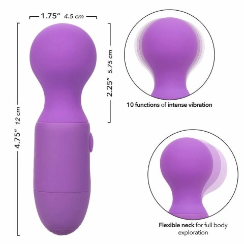 CalExotics First Time masażer akumulatorowy 10 trybow fioletowy