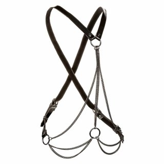 CalExotics Euphoria Multichain Uprząż Plus Size, luksusowa, regulowana