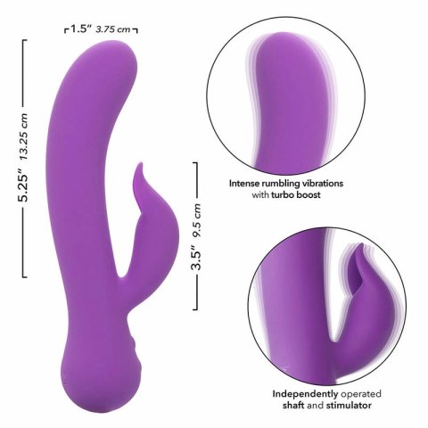 CalExotics First Time Pleaser Fioletowy Akumulatorowy, Wodoodporny