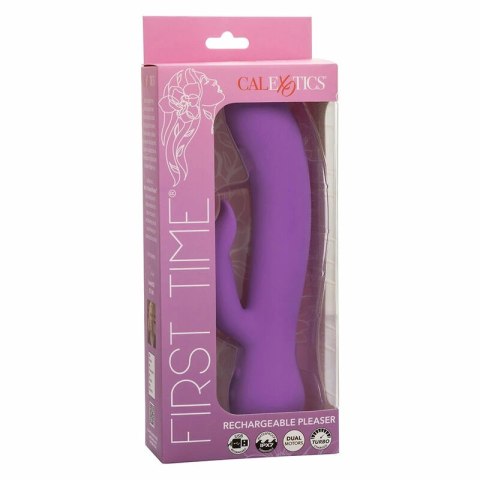 CalExotics First Time Pleaser Fioletowy Akumulatorowy, Wodoodporny