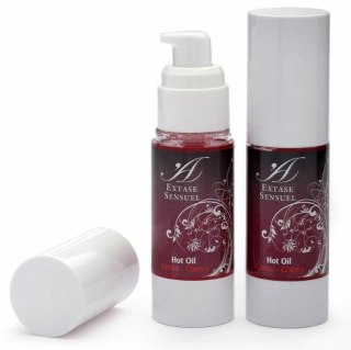Extase Sensual Wiśniowy Olejek Rozgrzewający do Masażu 30 ml