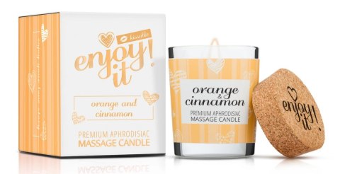 Magnetifico Enjoy It! Świeca Masująca z Feromonami Pomarańcza-Cynamon 70ml