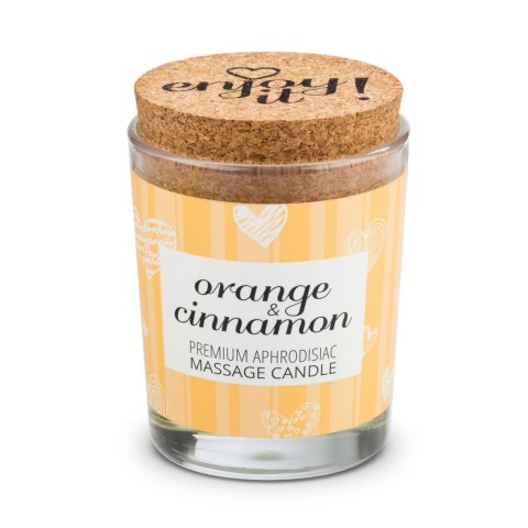 Magnetifico Enjoy It! Świeca Masująca z Feromonami Pomarańcza-Cynamon 70ml